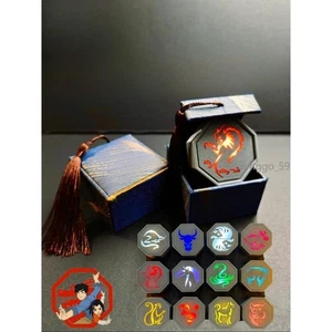 Jackie Chan Adventures Amulet Stones Anime Collect Key LED Gift Model Artifact - Picture 1 of 34