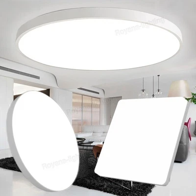 LED Deckenlampe Panel Deckenleuchte Schlafzimmer Bad Wohnzimmer Flur lampe IP44 - Bild 1 von 4