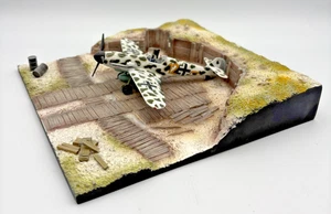 Dragon Wings 1:72 Die-Cast Flugzeug 50163 Me109G-2 mit Plattform 1943 OHNE BOX - Bild 1 von 10