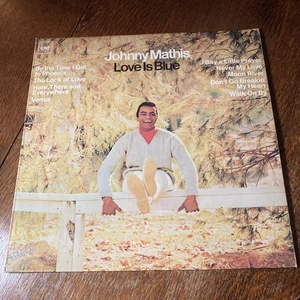 Johnny Mathis- Love Is Blue - CS 9637 Vinyl Record LP - Picture 1 of 2