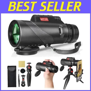 Dual Focus Monocular Telescope for Adults - Low Light Vision - Picture 1 of 8