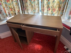 Small Desk with Cupboard and Drawers - Picture 1 of 1
