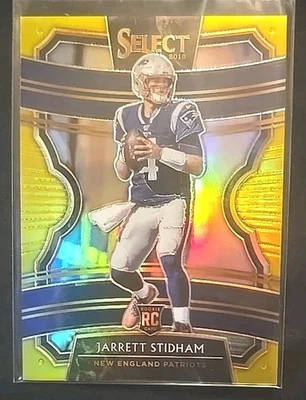 2019 SELECT JARRETT STIDHAM RC 3/10 GOLD PRIZM CONCOURSE #65 ROOKIE  - Image 1 of 3