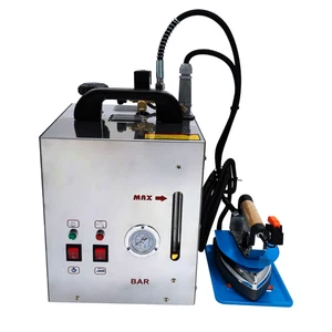 Cortina de hierro eléctrica de vapor industrial 110V 4L acero inoxidable - Imagen 1 de 24