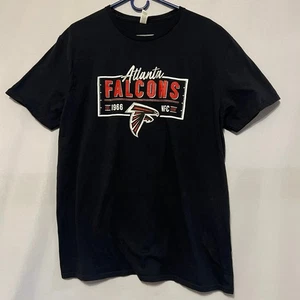 Atlanta Falcons t-shirt black fruit of the loom mens size XL - Picture 1 of 4