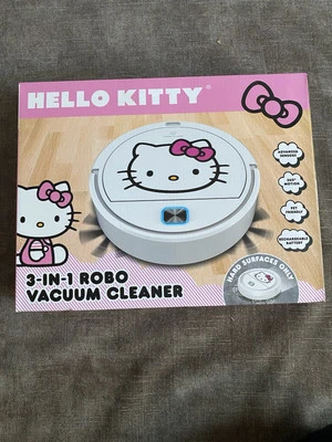 Hello Kitty Face With Red Bow 3 in 1 Robo Vacuum Cleaner New Foto 1 de 3