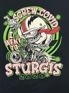 Hot Leathers I’m Going To Sturgis 2020 Black Biker T-Shirt Men’s Size XL - Picture 1 of 8