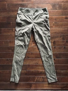 Carhartt Fitted Legging Hose Damen S Khaki Grün Workwear Outdoor - Bild 1 von 5