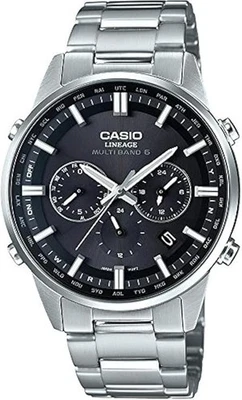 Orologio da uomo CASIO LINEAGE LIW-M700D-1AJF quadrante nero radio atomica... - Immagine 1 di 2