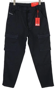 DIESEL D-Krooley-Cargo Jogg 068DY Herren Jeans W32 Kordelzug dunkelblau UVP350€* - Bild 1 von 12