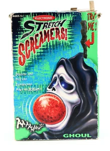 Quest Toys Urlatori Elastici Elettronici! Ghoul Ghost Face Scream - Foto 1 di 18