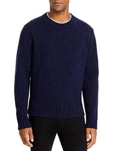 Hugo Boss Men's Siove Wool Blend Crewneck Sweater in Navy-Small - Picture 1 of 9