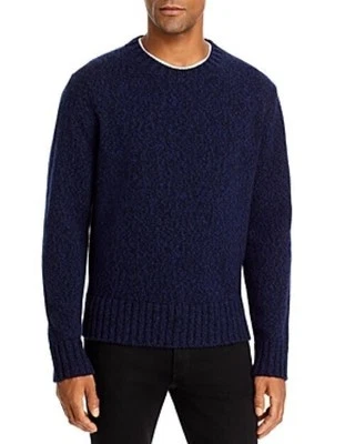 Hugo Boss Men's Siove Wool Blend Crewneck Sweater in Navy-Small - Image 1 of 4