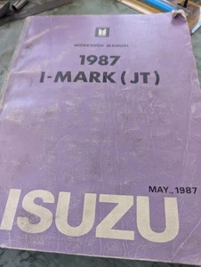 1987 Isuzu I- Mark Workshop Service Repair Manual (JT) FACTORY OEM - Bild 1 von 17