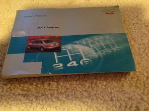 2001 Audi A4 A 4 1.8L 2.8L Propietarios Operadores Manual Fábrica X OEM - Imagen 1 de 3