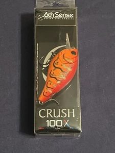 "Esca a manovella 6th Sense Crush 100X quadrata ""Aragosta bollita" - Foto 1 di 3
