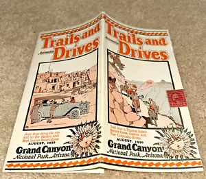1930 TRAIL AND AUTOMOBILE DRIVES, GRAND CANYON NATIONAL PARK - Bild 1 von 11