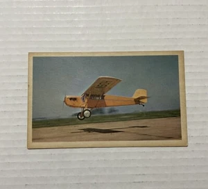 Curtiss Robin Airplane Aviation Information Card #14 - Picture 1 of 2