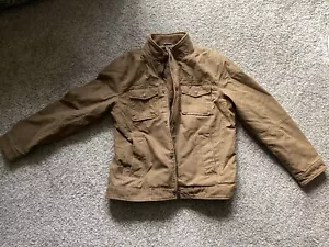 Levi Strauss & Co. 4 Pocket Trucker Jacket Quilted Lining Brown Mens Medium EUC - Picture 1 of 6