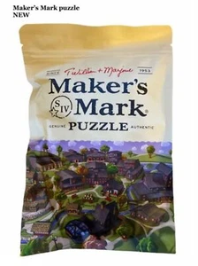 NEW Makers Mark Puzzle 2021 Ambassadors Christmas Gift Sealed Bourbon Whiskey - Picture 1 of 1