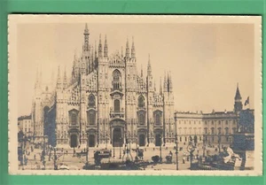 🌞 TRAMS, MILANO CATHEDRAL, ITALY - REAL PHOTO (RP)😊BUY 2 GET 1 FREE - Picture 1 of 2