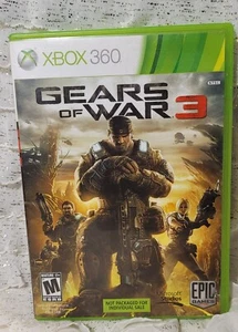 Xbox 360 Gears Of War 3 Video Game Free Shipping  - Picture 1 of 4