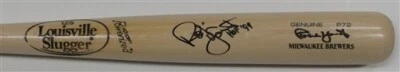 Brewers ROBIN YOUNT Signed Louisville Slugger P72 Model Bat AUTO w/ HOF '99 -JSA - Image 1 of 2