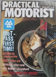 Practical Motorist Magazine March 1987 - Picture 1 of 2