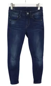 G-STAR Arc 3D Mid Skinny Jeans Women's W27 L28 Zip Fly Faded Stretch - Picture 1 of 8