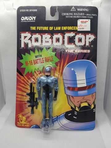 Robocop the Series - M-16 Battle Rifle Action Figure Small Card NIP Cover