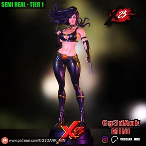Estatua X-23 impresión 3D sin pintar/sin montar - Imagen 1 de 47