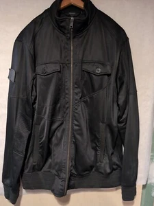 Rocawear schwarze Jacke, XL Full Zip, Fleece gefüttert, 10th Anniversary Collection - Bild 1 von 7
