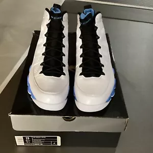 Air Jordan 9 Retro White/Black-University Blue Size 13- 2010 Release Dead stock - Picture 1 of 9