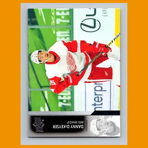 Tarjeta de hockey Danny DeKeyser #64 2021 Upper Deck Detroit Red Wings NHL CASI NUEVA - Imagen 1 de 3