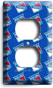 NYR NEW YORK RANGERS EQUIPO DE HOCKEY OUTLET PLACA DE PARED HOMBRE CUEVA SALA DE DEPORTES DECORACIÓN ARTÍSTICA - Imagen 1 de 1