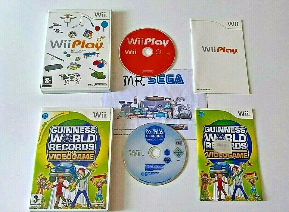 WII PARTY & GUINNESS WORLD RECORDS for the NINTENDO WII 'RARE & HARD TO FIND' - Image 1 of 1