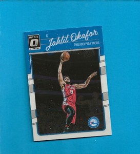 2016-17 Panini Donruss Optic Jahlil Okafor #2 Philadelphia 76'ers