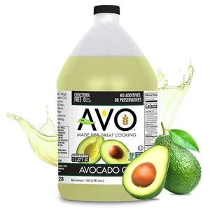 NON GMO 100% Avocado Oil 1 Gallon 128 Fl-oz NO Preservatives Added - Picture 1 of 12