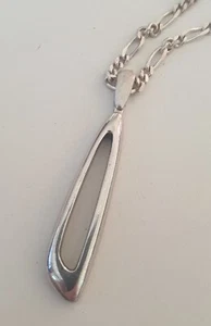 Maßiver Pierre Cardin Anhänger mit Panzerkette aus 925er Silber - Bild 1 von 7