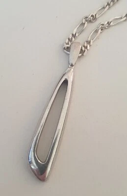 Maßiver Pierre Cardin Anhänger mit Panzerkette aus 925er Silber - Bild 1 von 4