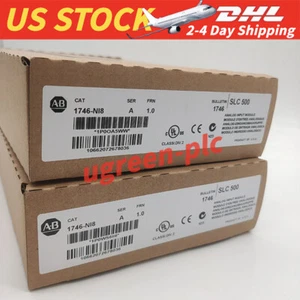 AB 1746-NI8 SLC 500 Analog Input Module Factory Sealed Free Shipping - Picture 1 of 7