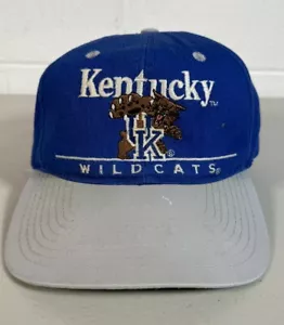 Vintage University of Kentucky Wildcats Hat Cap NCAA Basketball - Picture 1 of 9