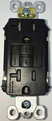 Legrand Pass Seymour 2097TR Tamper Resistant Self Test GFCI BROWN FREE SHIP b - Image 1 of 4