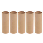  10 Pcs Paper Cardboard Tubes Brown Packing School Supllies Roll