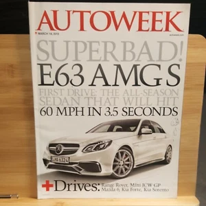 Auto Week Magazine March 18th 2013 Volume 63 Issue 6 E425 - Picture 1 of 12