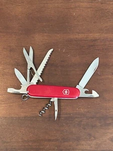 Vintage Victorinox Huntsman Swiss Army Pocket Knife W/ No Hook Free Shipping - Picture 1 of 10