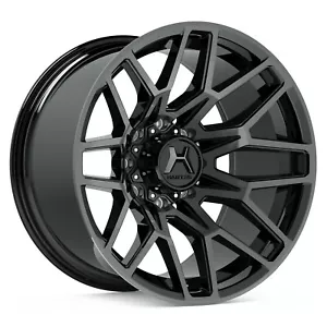 20 inch wheels HARTES METAL CROSSBOW Size 20x10 PCD 6x139.7 ET -18 - Picture 1 of 8