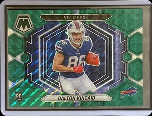 Dalton Kincaid - 2023 Panini Mosaic Football - Green Mosaic Prizm - Rookie #20 - Bild 1 von 1