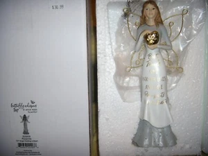 NEW PAVILLION GIFTS BUTTERFLY WHISPERS ANGEL ( PAWPRINTS ) # 22203 7.5" TALL - Picture 1 of 1