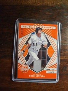 2022 Elite Extra All Time First Round Relic Orange Robin Ventura 80/199 SP AT-RV